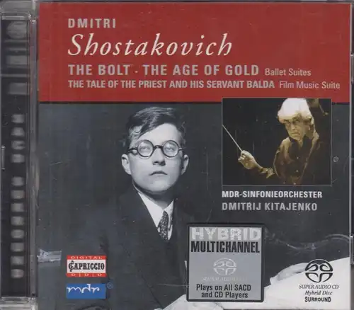 CD: Dmitri Schostakowitsch, The Bolt / The Age of Gold u.a. 2006, sehr gut