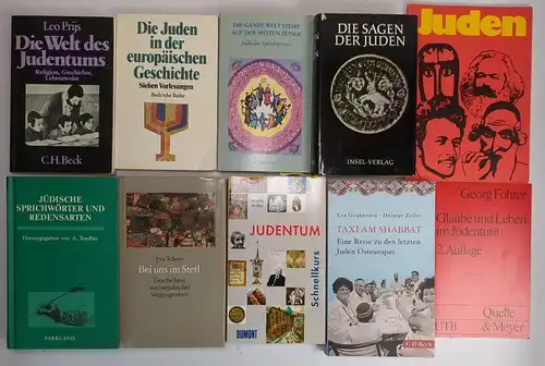 10 Bücher Judentum: Geschichte, Sagen, Shabbat, Sprichwörter, Redensarten ...