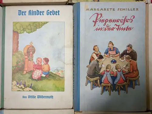 12 Mädchenbücher: Nesthäkchen, Goldköpfchen, Lebensglück, Pommerle, Lori ...