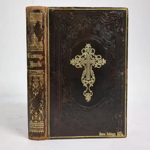 Buch: Dresdner Gesangbuch, 1873, B. G. Teubner Verlag, gebraucht, gut