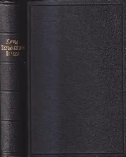 Biblia: Novum Testamentum Graece, Nestle, D. Eberhard; Nestele, Erwin, 1952