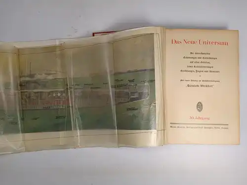 2 Bücher Das Neue Universum 49 / 50, Union Deutsche Verlagsgesellschaft, 2 Bände
