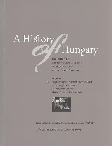 Buch: A History of Hungary, Kincses, Karoly; Neely, Carrie. 2003, gebraucht, gut