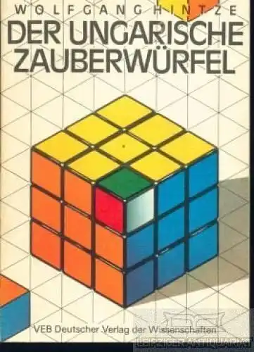 Buch: Der ungarische Zauberwürfel, Hintze, Wolfgang. 1986, gebraucht, gut