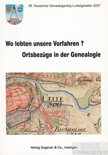 Buch: 59. Deutscher Genealogentag, Henning, Eckart u.a. 2008