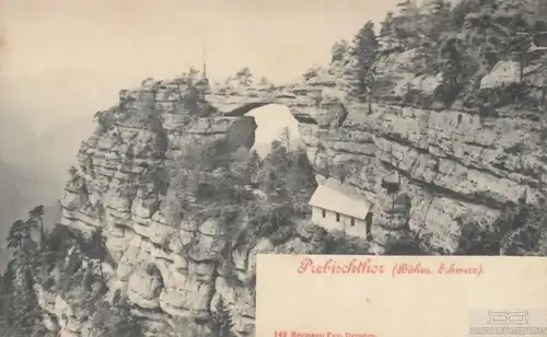 AK Prebischthor (Böhm. Schweiz). ca. 1913, Postkarte. Serien Nr, ca. 1913
