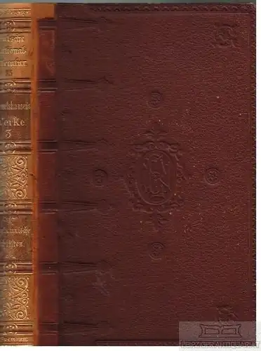 Buch: Grimmelshausens Werke - Dritter Teil, Grimmelshausen, Verlag W. Spemann