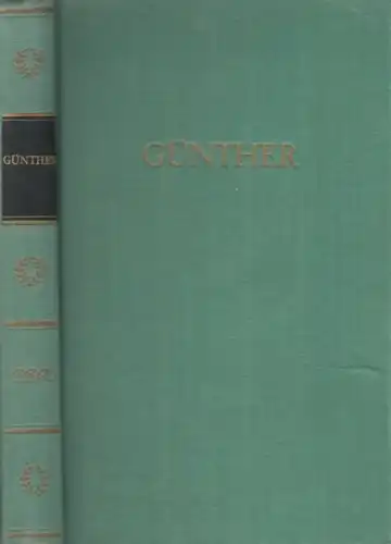 Buch: Werke in einem Band, Günther, Johann Christian. 1957, Volksverlag