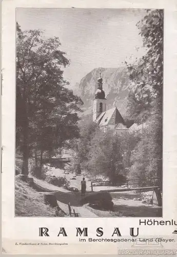 Buch: Höhenluftkurort Ramsau Hintersee im Berchtesgadener Land, gebraucht, gut