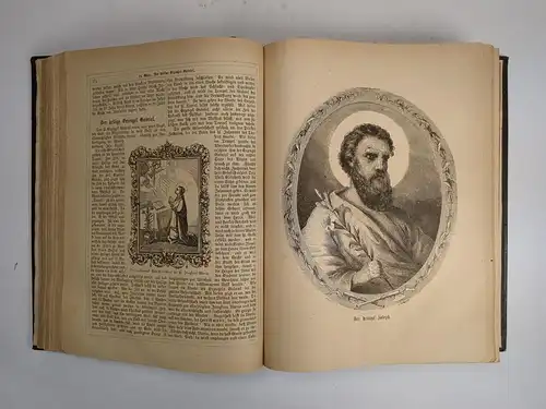 Buch: Große illustrirte Haus-Legende von den Heiligen Gottes, Werfer, Ebner