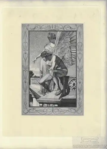 Radierung: Venus zeigt Amor Psyche. Blatt 2, Klinger, Max. Kunstgrafik, 1880