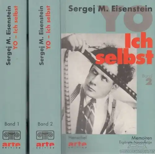 Buch: Yo Ich selbst, Eisenstein, Sergej M. 2 Bände, arte Edition, 1998, Memoiren