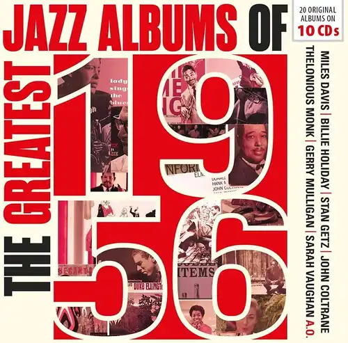 CD-Box: Best Jazz Albums of 1956, 20 Original Albums on 10 CDs, Intense Media
