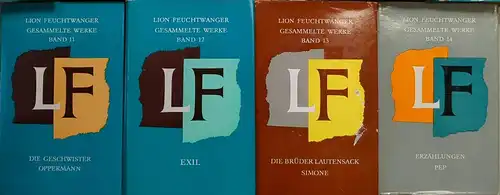 Buch: Lion Feuchtwanger - Gesammelte Werke in Einzelausgaben 1-14, Aufbau