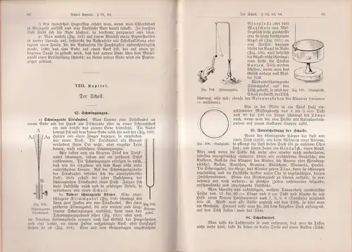 Buch: Physikalisches Experimentierbuch, W. Weiler, 1908, J. F. Schreiber Verlag