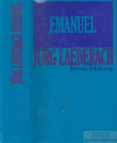 Buch: Emanuel, Laederach, Juerg. 1990, Suhrkamp Verlag, gebraucht, mittelmäßig