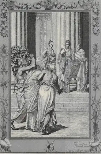 Radierung: Psyche und Venus. Blatt 10, Klinger, Max. Kunstgrafik, 1880