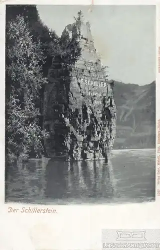 AK Der Schillerstein. ca. 1913, Postkarte. Serien Nr, ca. 1913, gebraucht, gut