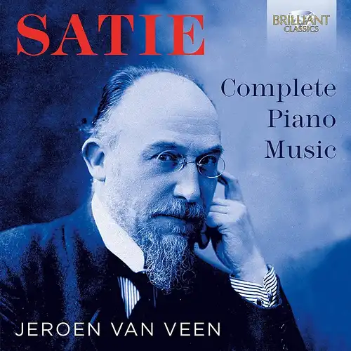 CD-Box: Satie - Complete Piano Music. Jaeoen van Veen, 9 CDs, 2016, Brilliant
