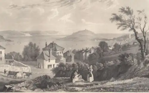 Falmouth Harbour. aus Meyers Universum, Stahlstich. Kunstgrafik, 1850 267072