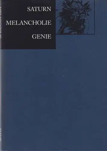 Buch: Saturn, Melancholie, Genie, Hohl, Hanna, 1992, Gerd Hatje