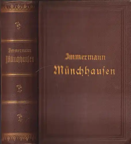 Buch: Münchhausen. Karl Immermann, Reclam Verlag, 2 Teile in 1 Band