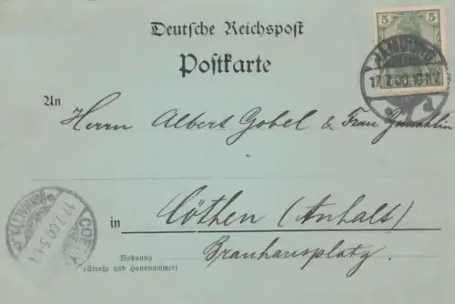 AK Gruss aus Hamburg. Rathaus. ca. 1900, Postkarte. Serien Nr, ca. 1900