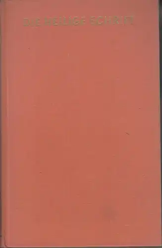 Biblia: Die Heilige Schrift, 1961, Martin Luther, gebraucht, gut