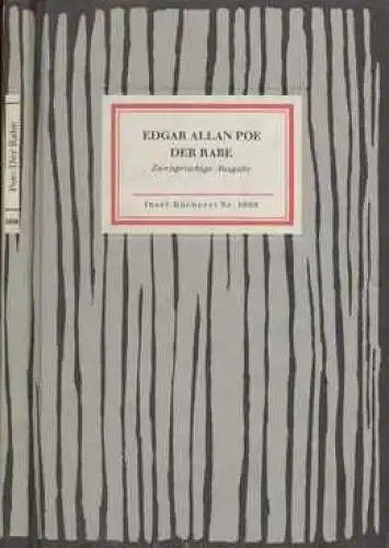 Insel-Bücherei 1006, Der Rabe, Poe, Edgar Allan. 1992, Insel Verlag