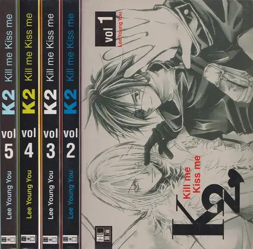 Manga: K2 - Kill Me Kiss Me 1-5,  Lee Young-You, 5 Bände, Egmont Manga & Anime