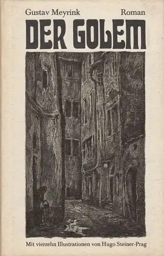 Buch: Der Golem, Meyrink, Gustav. 1984, Gustav Kiepenheuer Verlag