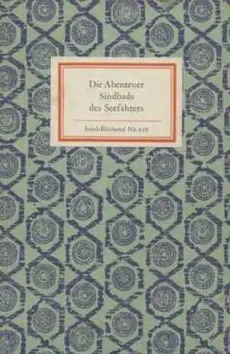 Insel-Bücherei 128, Die Abenteuer Sindbads des Seefahrers, Greve, Felix Paul