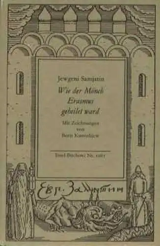 Insel-Bücherei 1067, Wie der Mönch Erasmus geheilet ward, Samjatin, Jewgeni