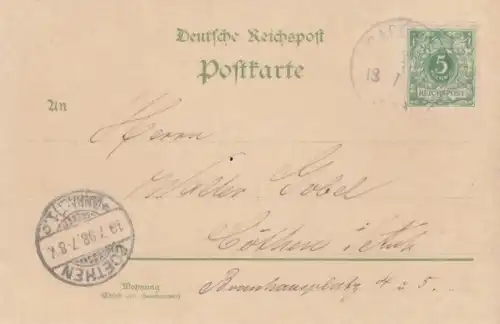 AK Gruss vom Stolzenfels. Zimmer der Kaiserin. Litho vor 1900, Postkarte