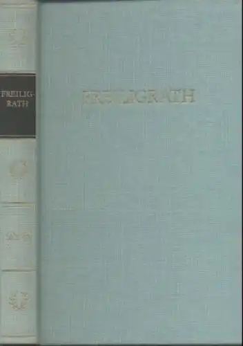 Buch: Freiligraths Werke in einem Band, Freiligrath, Ferdinand. 1962
