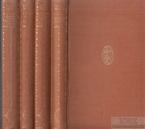 Buch: Hebbels dramatische Werke in vier Bänden, Hebbel, Friedrich, Tempel Verlag