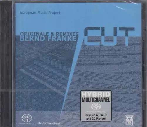 CD: European Music Project Franke, Cut. 2005, Originale und Remixes, wie neu