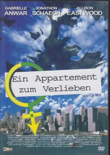 DVD: Ein Appartment zum Verlieben. Gabrielle Anwar, Jonathan Schaech, u.a.