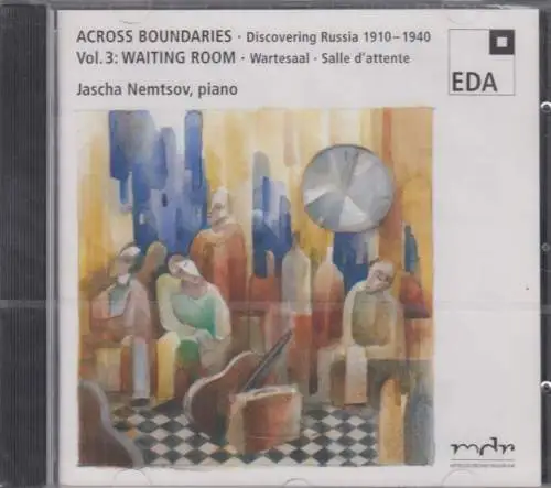 CD: Jascha Nemtsov, Across Boundaries Vol. 3: Waiting Room. 2000, wie neu