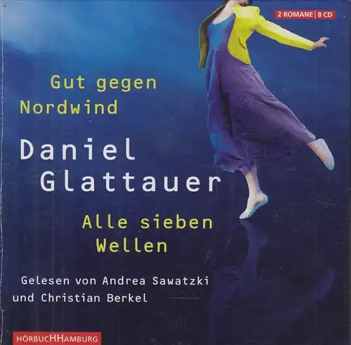 CD-Box: Daniel Glattauer - Gut gegen Nordwind / Alle sieben Wellen. 2010, 8 CDs