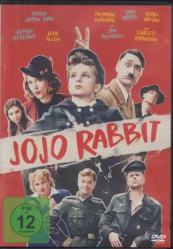 DVD: Jojo Rabbit. 2020, Taika Waititi, Scarlett Johansson, Sam Rockwell, u.a.