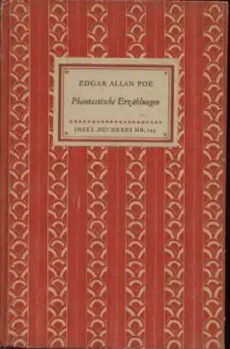 Insel-Bücherei 129, Phantastische Erzählungen, Poe, Edgar Allan. 1955