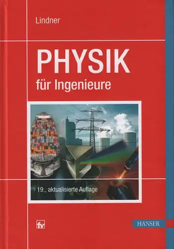 Buch: Physik für Ingenieure, Lindner, Helmut, 2014, gebraucht, sehr gut