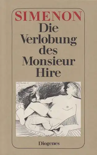 Buch: Die Verlobung des Monsieur Hire, Simenon, Georges. Detebe, 1980