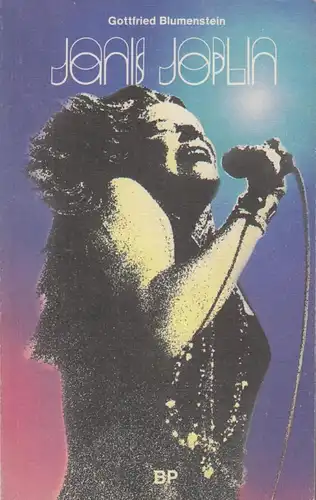 Buch: Janis Joplin, Blumenstein, Gottfried. Beiträge zur POPulären Musik, 1988