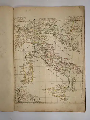 Atlas Antiquus Danvillianus Minor. Conspectus Tabularum Geographicarum, 1801