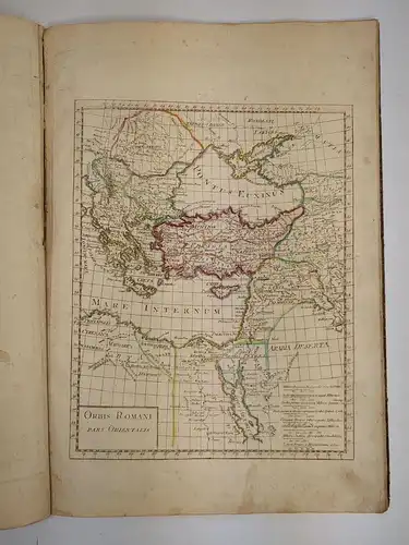 Atlas Antiquus Danvillianus Minor. Conspectus Tabularum Geographicarum, 1801