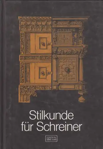 Buch: Stilkunde für Schreiner, Brunschwiler, J.,  1991, gebraucht, gut