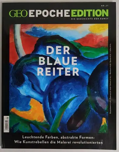 GEO Epoche Edition Nr. 21/2020: Der blaue Reiter, Michael Schaper, Gruner + Jahr