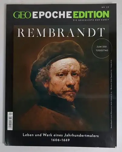 GEO Epoche Edition Nr. 20/2019: Rembrandt, Michael Schaper, Gruner + Jahr